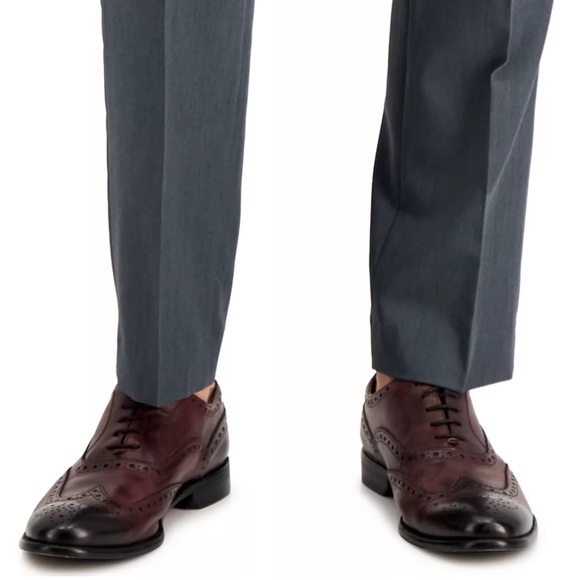 NWT Perry Ellis Portfolio Modern Fit Slate 40x30 Gray - Picture 7 of 10